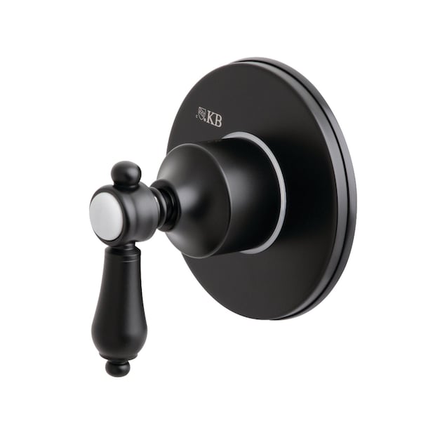 KS3030BAL Heirloom Three-Way Diverter Valve W/ Trim Kit, Matte Black